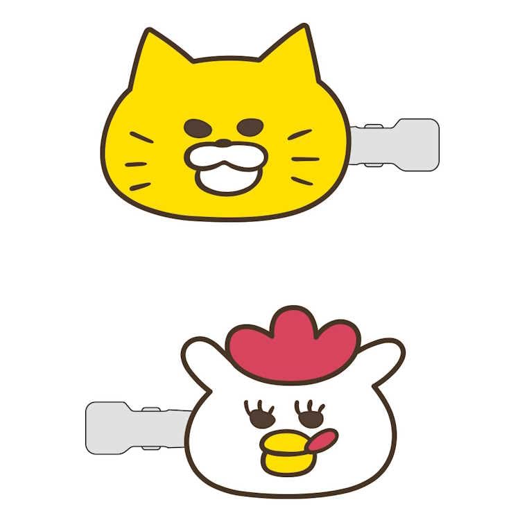 Amazon.co.jp: トーシンパック ノラネコぐんだん 前髪クリップ
